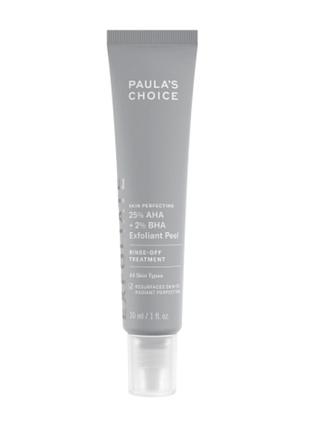 Paula's choice ніжний пілінг для розгладження зморшок skin perfecting 25% aha + 2% bha , 30 мл