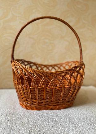 Плетений великодній кошик