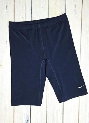 🤩1+1=3 брендовые синие эластичные шорты Logo nike, размер 42 - 442 фото