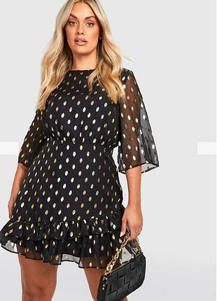 🔥🔥🔥скидка за подписку 🔥🔥🔥 платье шифоновое, короткое платье черная