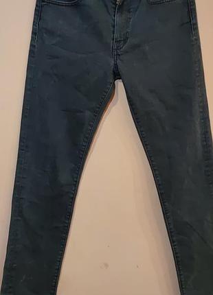 Джинсы мужские levi's 511 серо-синие размер 31