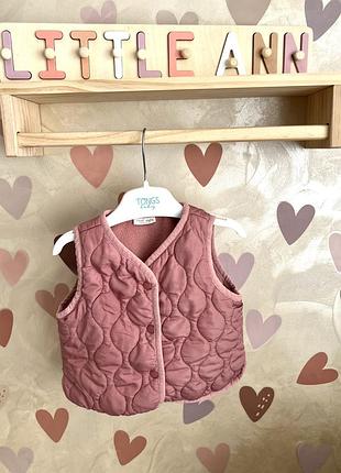 Жилетка для дівчинки