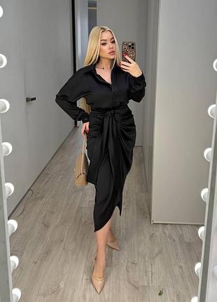 Сукня із шовку