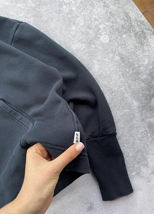 Вкорочене худі nike синє жіноче 7