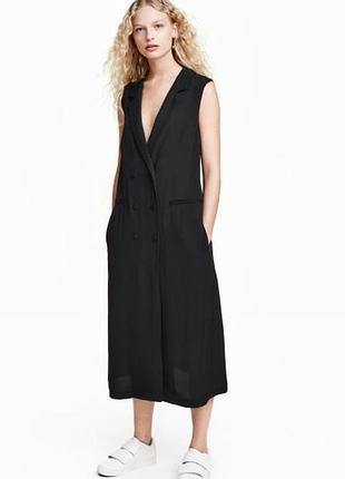 Платье делает миди оверсайз h&m