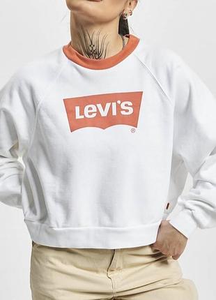 Кофта свитшот оверсайз женский levis oversize