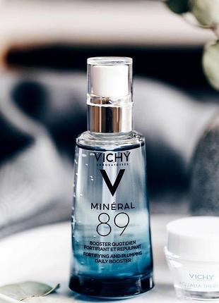 Vichy mineral 89 щоденний гель-бустер для зміцнення захисного бар'єру та зволоження шкіри обличчя