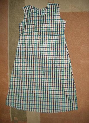 Яркий сарафан макси, размер 18 - хl - 52