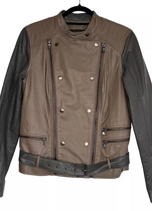 Косуха кожанная куртка кожанная кожанка м 44-46 36-38 кожа шкіряна шкіряні шкірянка натуральна