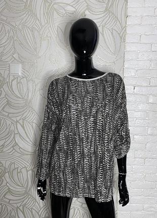 Італійська трикотажна блуза блузка італія, xl