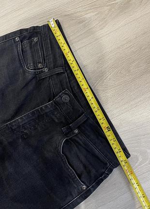 Levi's levis 512 черные джинсы мужские6 фото