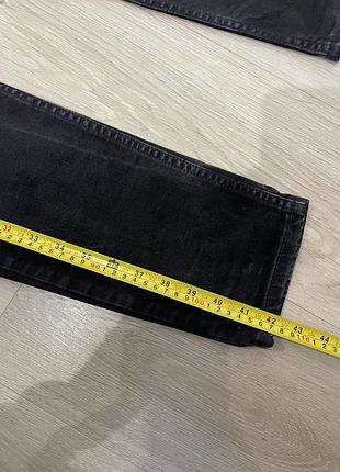 Levi's levis 512 черные джинсы мужские9 фото