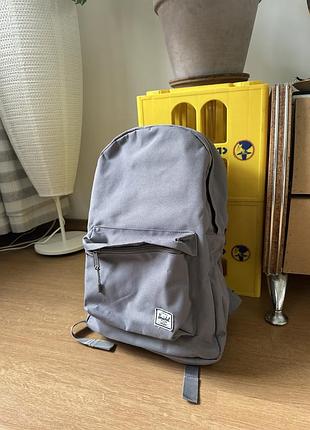 Рюкзак herschel сірого кольору