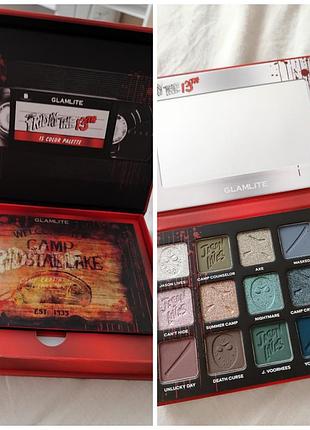 Палетка тіней glamlite friday the 13th