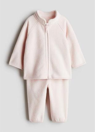 🧸 теплый флисовый костюм | h&amp;m