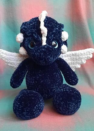 Дракончик. вязаная игрушка