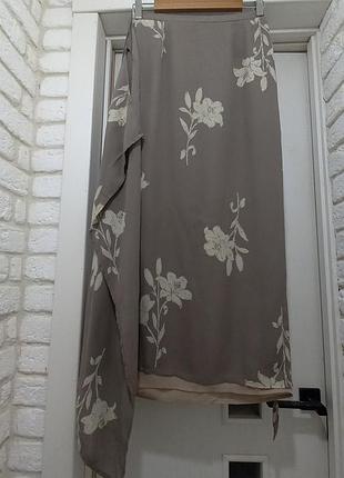 Спідниця на запах шовк підклад полієстер