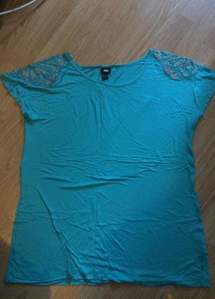 Футболка h&m,вискоза,размер 54-56
