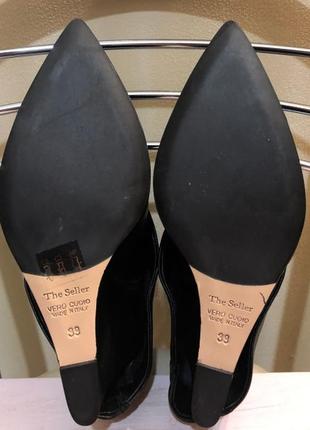 Демисезонные кожаные ботинки, the seller (италия), р-р eur39/39-25,57 фото