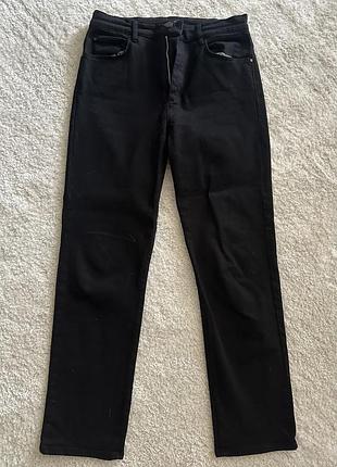 Джинсы черные massimo dutti