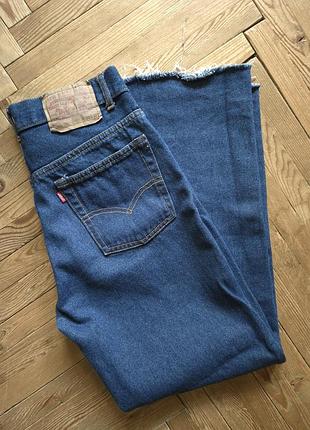 Винтажные синие джинсы levi's 501 vintage джинсы levi's высокая посадка талия джинсы винтаж