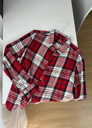 Картата рубашка сорочка