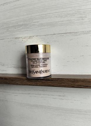 Пудра рассыпчатая ysl