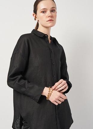 Лляна сорочка zara