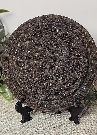 Да хун пао 100г +❱ чайная картина с подставкой ❰+ феникс и дракон