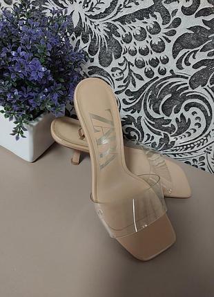 Мюли от zara