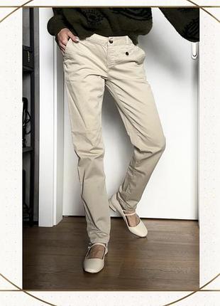 Світлі класика прямі брюки штани бежеві бавовна asosкостюмcos zaraкишені oldmoney