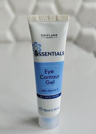 Гель для кожи вокруг глаз орифлейм с витамином е oriflame essentials