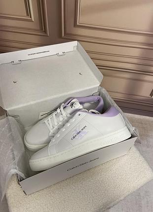 Женские кроссовки calvin klein оригинал натуральная кожа