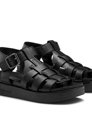 Стильні легкі шкіряні босоніжки сандалії russell&bromley