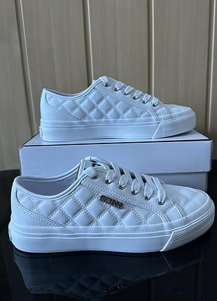 Кеди guess, білі кеди guess, кеди guess HMECSA jelexa, guess HMECSA fljjx7 fal124 фото