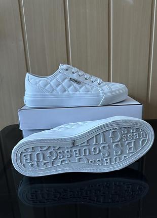 Кеди guess, білі кеди guess, кеди guess HMECSA jelexa, guess HMECSA fljjx7 fal128 фото