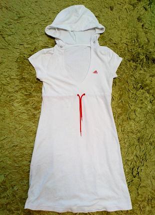 Adidas фирменное модное футболка платье