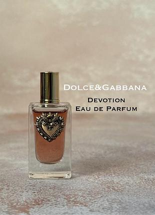 Dolce & gabbana - devotion, eau de parfum (парфумована вода), 5 ml