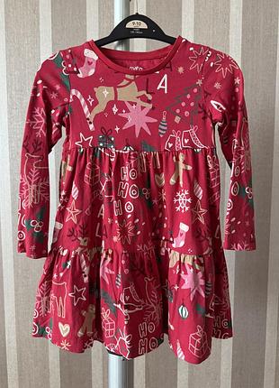 🥰 бавовняна сукня f&f 5-6 лет