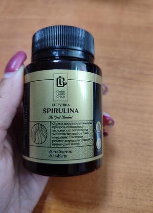 Диетическая добавка витаминная " spirulina", спирулина