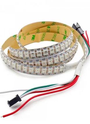 Ip65 светодиодная лента с адресацией ws2812bрб 144 светодиода в 1 метре напряжение 5v