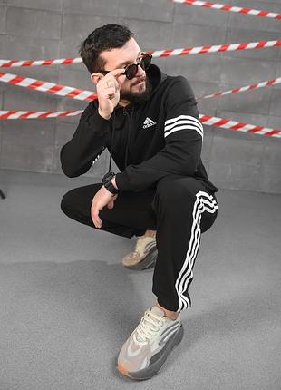 Мужской спортивный костюм asler black нп5222