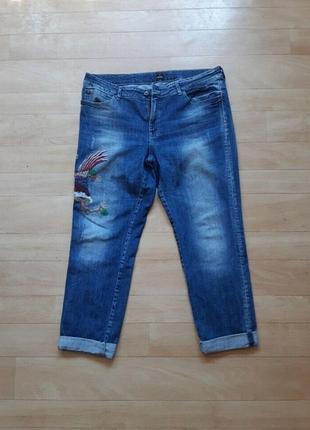 Джинсы whitney с вышивкой