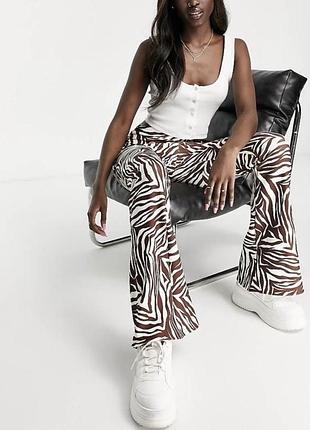 Трикотажні брюки кльош