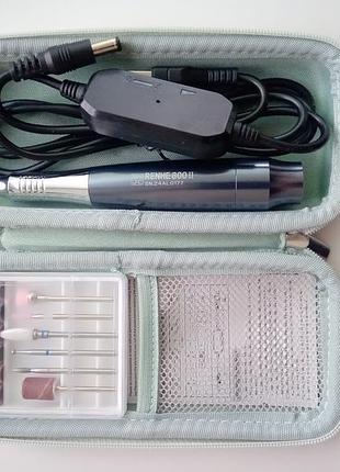 Фрезер ручка для маникюра renhe pen 800 ii gray серый