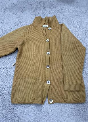 Кардиган, насичено рудого кольору, новий