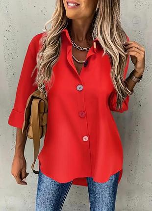 🥰 сорочка з різнокольоровими ґудзиками xxl