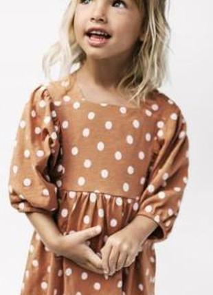 Платье для девочки zara 92