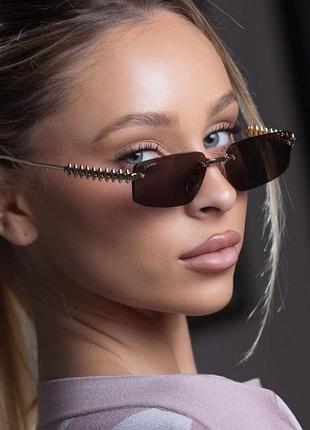 Солнцезащитные очки cartier clash люкс