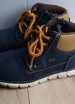 Демисезонные ботинки мальчик р.29